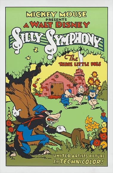 The Three Little Pigs Movie Poster Print (11 x 17) - Item # MOVCJ0121