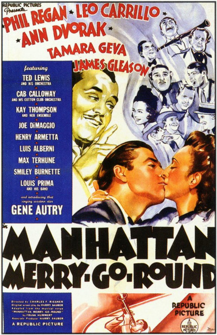 Manhattan Merry-Go-Round Movie Poster Print (11 x 17) - Item # MOVED1954