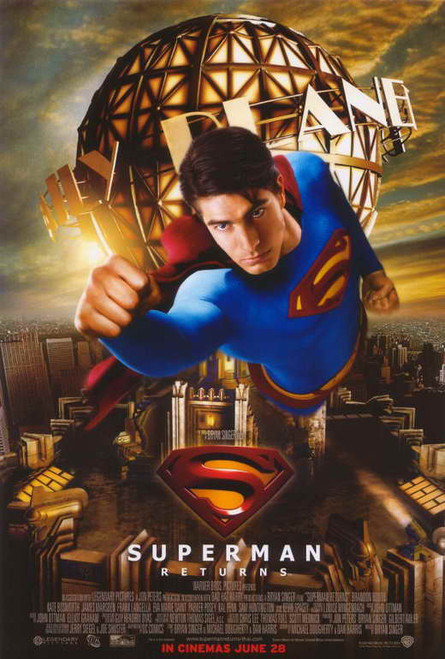 SUPERMAN RETURNS 映画ポスター SUPERMAN RETURNS Movie POSTER 27x40 B Brandon Routh Kate Bosworth