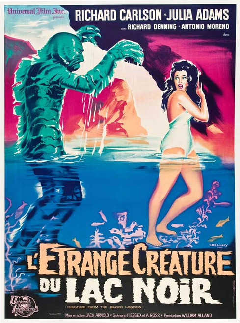 Creature from the Black Lagoon Movie Poster Print (27 x 40) - Item # MOVEJ2976