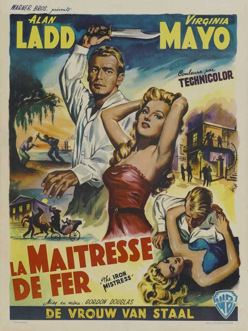 The Iron Mistress Movie Poster Print (27 x 40) - Item # MOVIJ8185