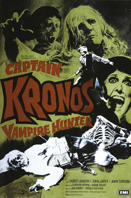 Captain Kronos: Vampire Hunter Movie Poster Print (27 x 40) - Item # MOVIJ6295