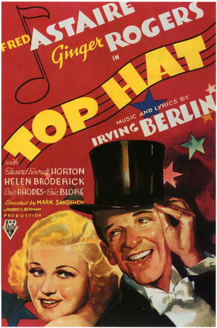 Top Hat Movie Poster Print (11 x 17) - Item # MOVGC6887