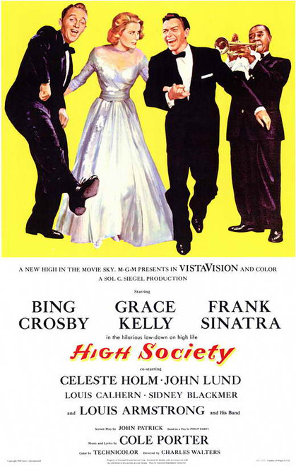 High Society Movie Poster Print (11 x 17) - Item # MOVCC8871