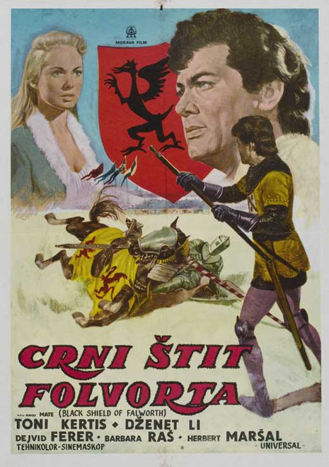 The Black Shield of Falworth Movie Poster Print (27 x 40) - Item # MOVGB94053