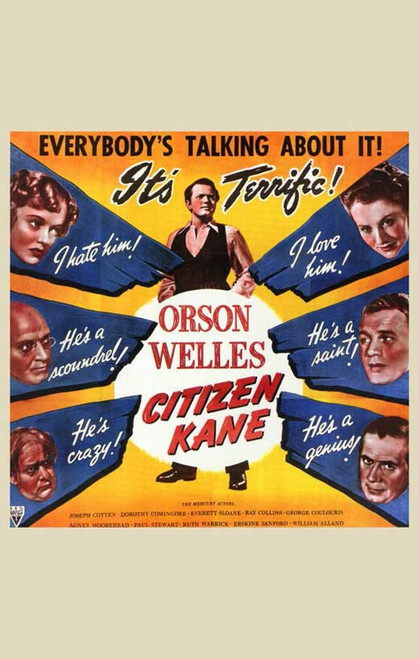 Citizen Kane Movie Poster Print (11 x 17) - Item # MOVCC2876