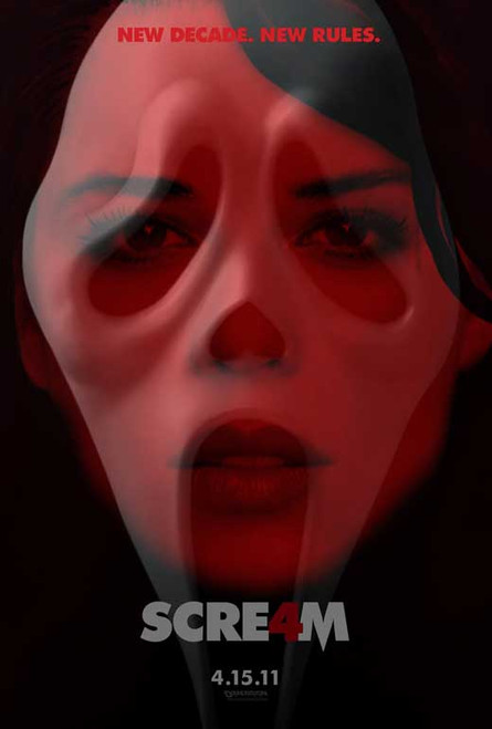 Scream 4 Movie Poster Print (11 x 17) - Item # MOVIB87232