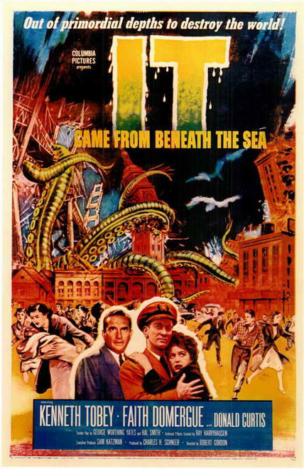 It Came from Beneath the Sea Movie Poster Print (11 x 17) - Item # MOVCC7877
