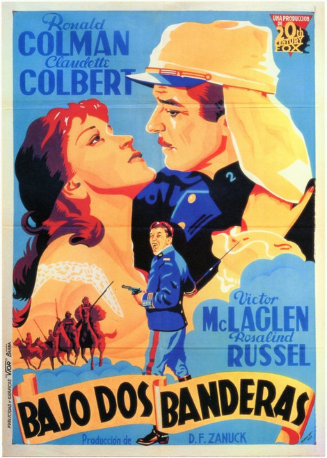 Under Two Flags Movie Poster Print (11 x 17) - Item # MOVAE5133