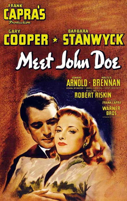 Meet John Doe Movie Poster Print (27 x 40) - Item # MOVAB47750