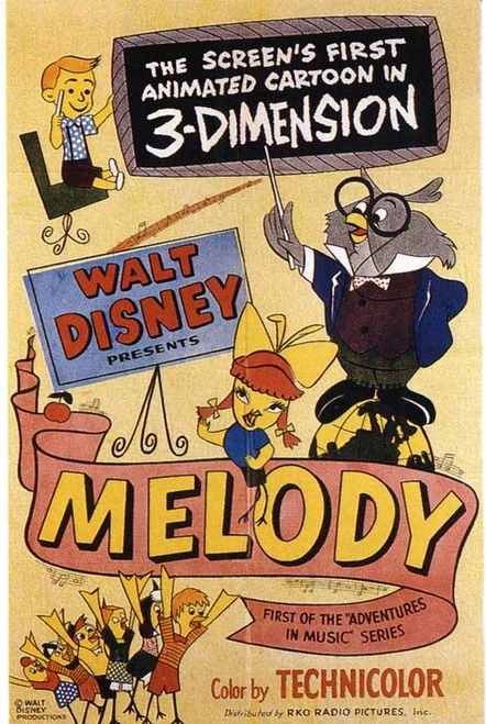 Melody Time Movie Poster Print (11 x 17) - Item # MOVEB48173