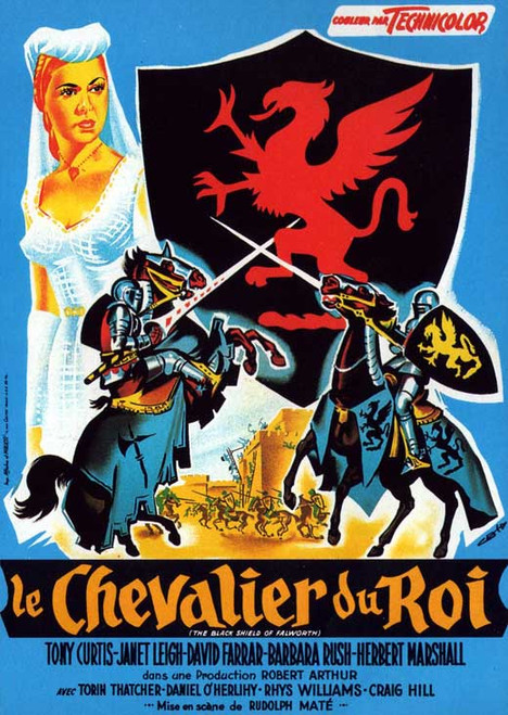The Black Shield of Falworth Movie Poster Print (11 x 17) - Item # MOVAB18801