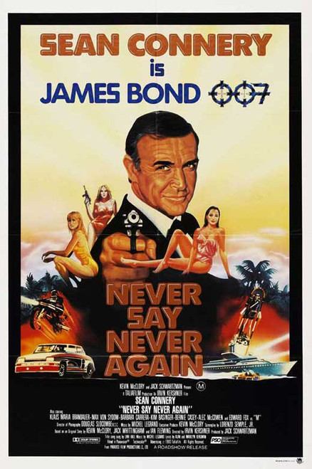 Never Say Never Again Movie Poster Print (27 x 40) - Item # MOVIJ9362