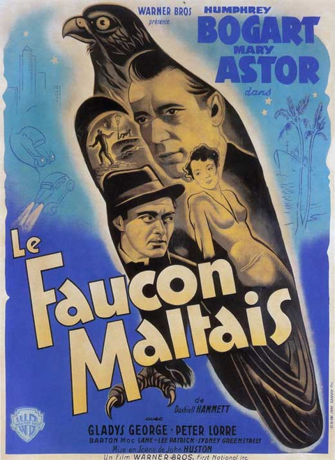 The Maltese Falcon Movie Poster Print (11 x 17) - Item # MOVEB40390