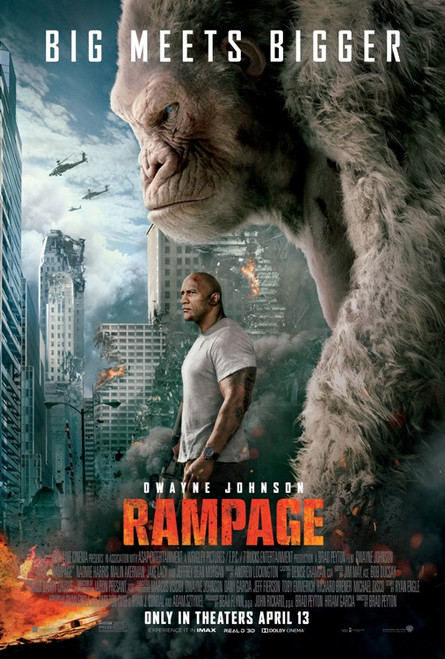 Rampage Movie Poster Print (27 x 40) - Item # MOVCB33655