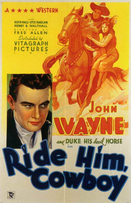 Ride Him Cowboy Movie Poster Print (11 x 17) - Item # MOVCF4161