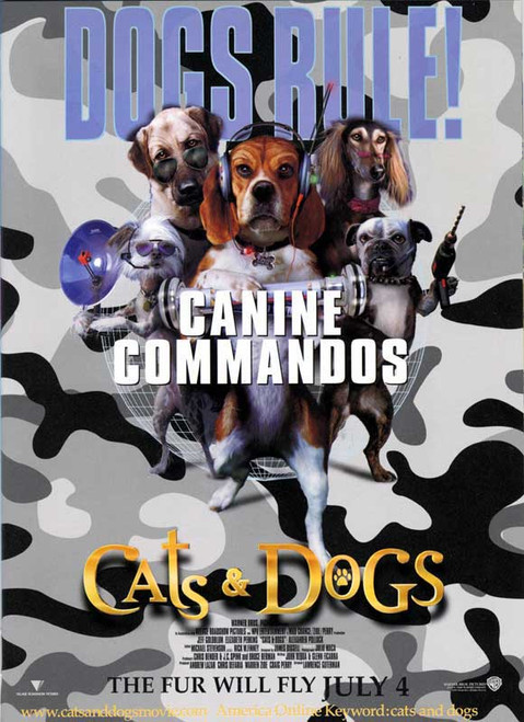 Cats & Dogs Movie Poster Print (11 x 17) - Item # MOVGJ9516