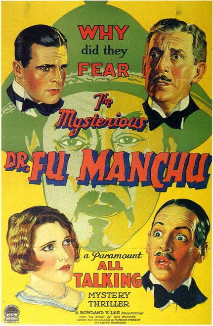 Mysterious Dr. Fu Manchu Movie Poster Print (11 x 17) - Item # MOVID3992