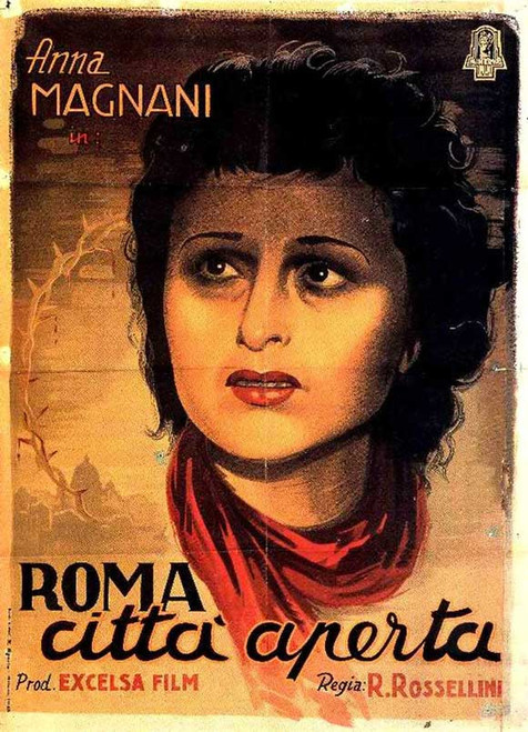 Rome, Open City Movie Poster Print (11 x 17) - Item # MOVCB64440