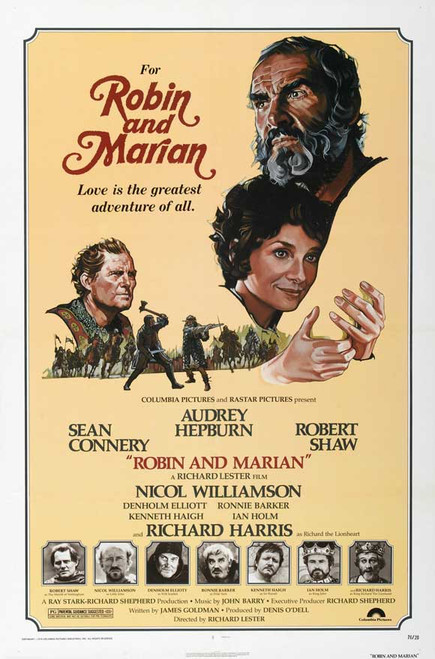 Robin and Marian Movie Poster Print (11 x 17) - Item # MOVGJ9969