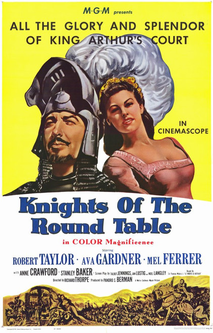 Knights of the Round Table Movie Poster Print (11 x 17) - Item # MOVGF7086