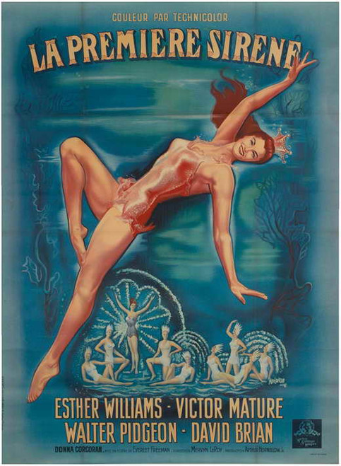 Million Dollar Mermaid Movie Poster Print (11 x 17) - Item # MOVAI1274
