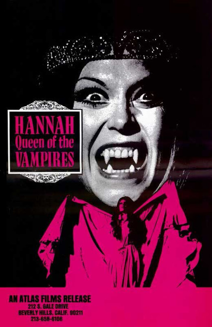 Hannah: Queen of the Vampires Movie Poster Print (11 x 17) - Item # MOVAE0281