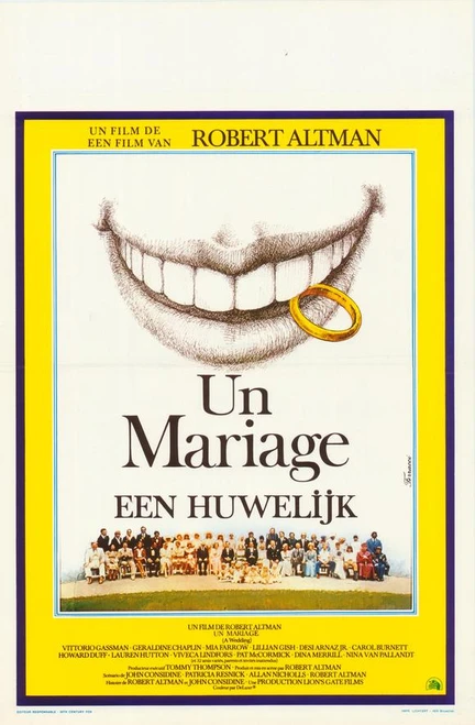 A Wedding Movie Poster Print (27 x 40) - Item # MOVAH9750