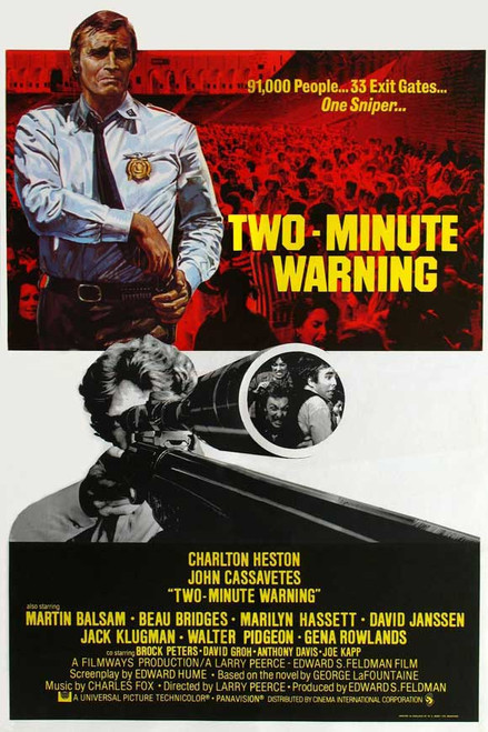 Two Minute Warning Movie Poster Print (11 x 17) - Item # MOVGJ3313