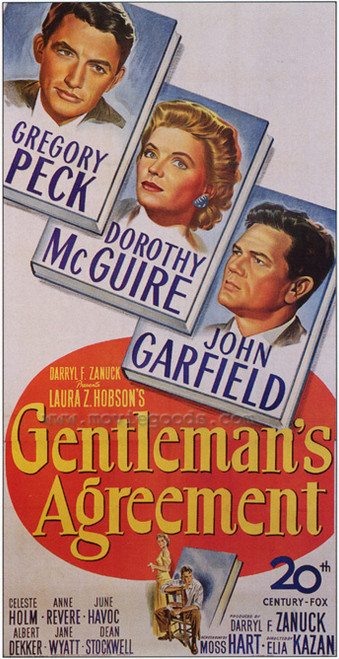 Gentleman's Agreement Movie Poster Print (27 x 40) - Item # MOVCF7355