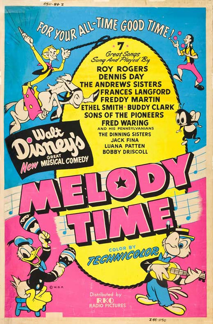 Melody Time Movie Poster Print (27 x 40) - Item # MOVIB29704