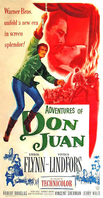 The Adventures of Don Juan Movie Poster Print (11 x 17) - Item # MOVCB01121