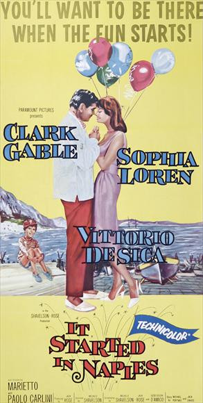 It Started in Naples Movie Poster Print (27 x 40) - Item # MOVGJ7224