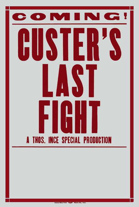 Custer's Last Raid Movie Poster Print (11 x 17) - Item # MOVAI5347