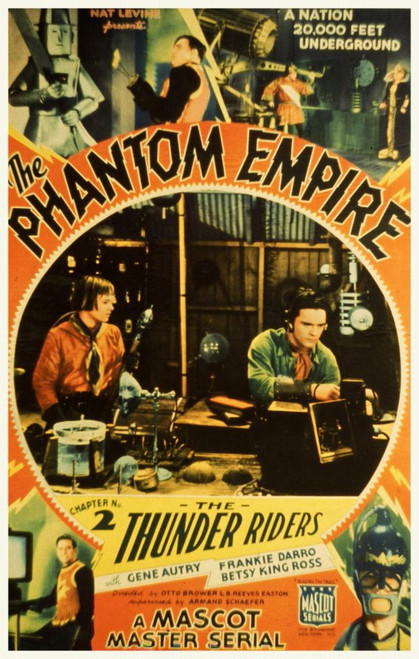 The Phantom Empire Movie Poster Print (11 x 17) - Item # MOVAE3922