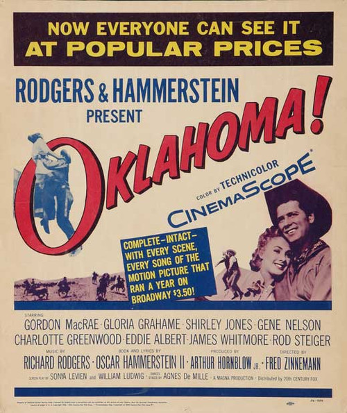 Oklahoma Movie Poster Print (27 x 40) - Item # MOVIB02463