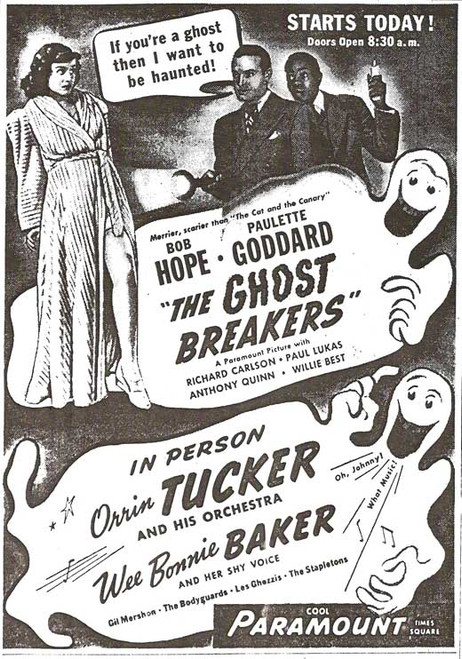 The Ghost Breakers Movie Poster Print (27 x 40) - Item # MOVIB24804