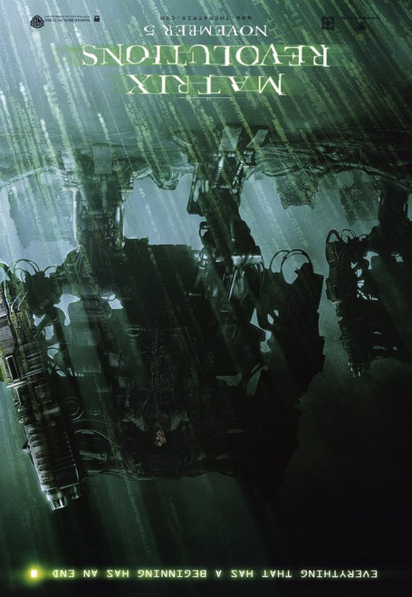 MATRIX REVOLUTIONS　映画パンフレット マトリックス レボリューションズ THE MATRIX REVOLUTIONS