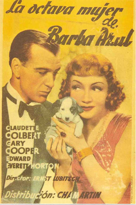 Bluebeard's Eighth Wife Movie Poster Print (11 x 17) - Item # MOVAB30340