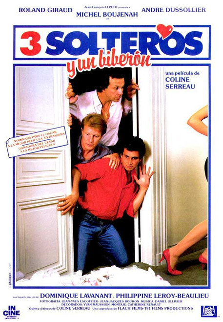 Three Men and a Cradle Movie Poster Print (11 x 17) - Item # MOVAJ7358