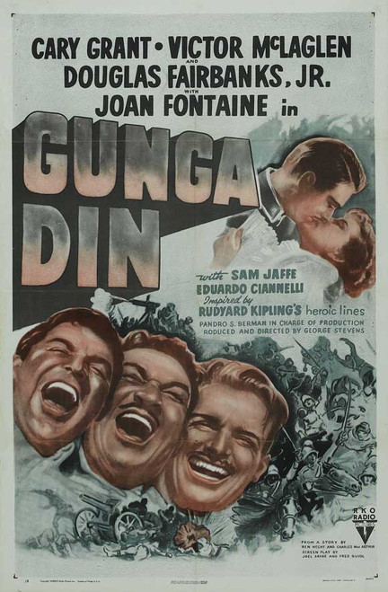 Gunga Din Movie Poster Print (27 x 40) - Item # MOVCB71250