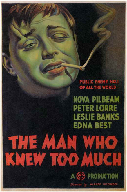 The Man Who Knew Too Much Movie Poster Print (11 x 17) - Item # MOVGD5921