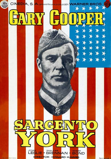 Sergeant York Movie Poster Print (11 x 17) - Item # MOVEI7748