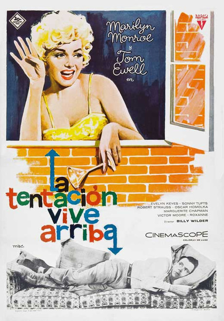 The Seven Year Itch Movie Poster Print (27 x 40) - Item # MOVIB87214