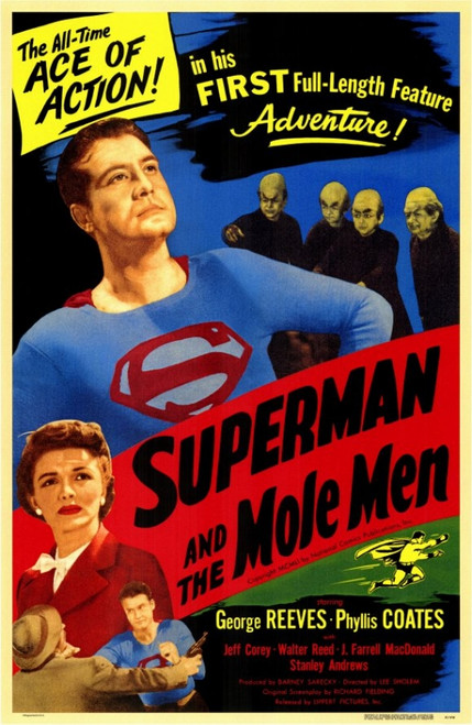 Superman & the Mole Men Movie Poster Print (11 x 17) - Item # MOVCC6875