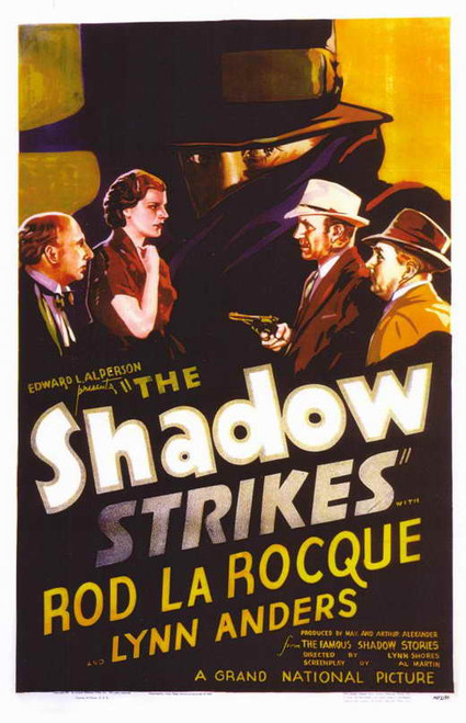 The Shadow Strikes Movie Poster Print (11 x 17) - Item # MOVIC9868