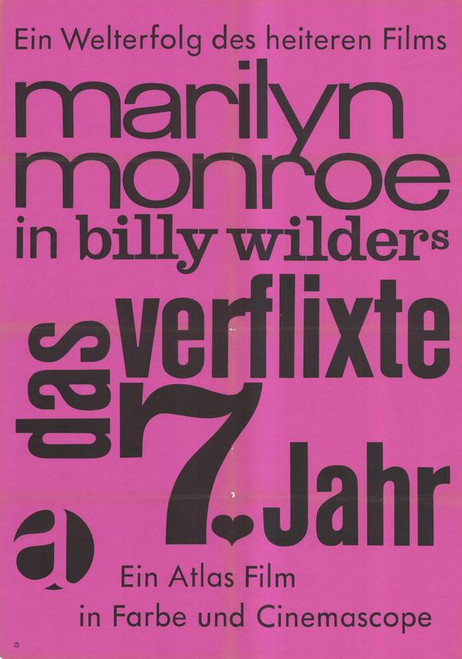 The Seven Year Itch Movie Poster Print (11 x 17) - Item # MOVAF7674