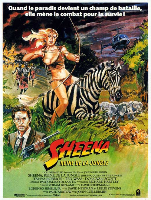 Sheena Movie Poster Print (11 x 17) - Item # MOVCB00111