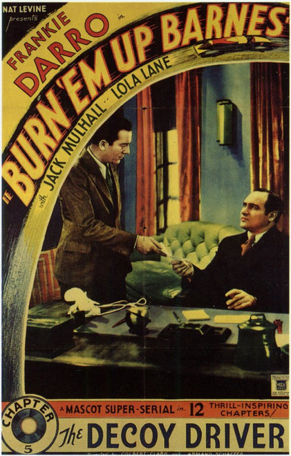 Burn 'em Up Barnes Movie Poster Print (11 x 17) - Item # MOVCE3057