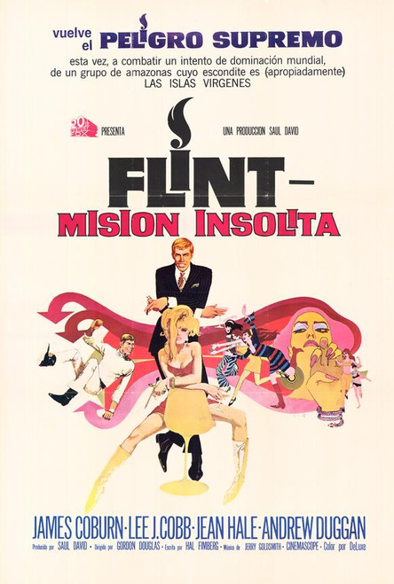 In Like Flint Movie Poster Print (27 x 40) - Item # MOVCF4858